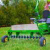 John Deere SAT-400JD 40 in. Tow-Behind Spike Aerator with Transport Wheels and Weight Tray