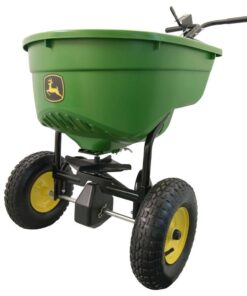 John Deere 45-0462-JD 130 lbs. Capacity Push Broadcast Spreader