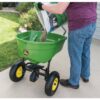 John Deere 45-0462-JD 130 lbs. Capacity Push Broadcast Spreader