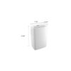 LG LP0721WSR 7,000 BTU (DOE) 115-Volt Portable Air Conditioner LP0721WSR Cools 300 Sq. Ft. with Dehumidifier Function and LCD Remote