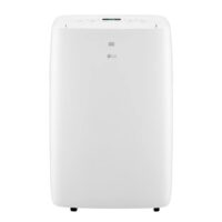 LG LP0721WSR 7,000 BTU (DOE) 115-Volt Portable Air Conditioner LP0721WSR Cools 300 Sq. Ft. with Dehumidifier Function and LCD Remote