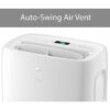 LG LP0721WSR 7,000 BTU (DOE) 115-Volt Portable Air Conditioner LP0721WSR Cools 300 Sq. Ft. with Dehumidifier Function and LCD Remote