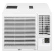 LG LW1221HRSM 12,000 BTU 230/208-Volt Window Air Conditioner LW1221HRSM Cools 550 Sq. Ft. with Cool and Heat, Wi-Fi Enabled