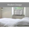 LG LW6017R 6,000 BTU 115-Volt Window Air Conditioner LW6017R Cools 250 Sq. Ft. with Remote