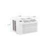LG LW6017R 6,000 BTU 115-Volt Window Air Conditioner LW6017R Cools 250 Sq. Ft. with Remote