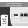 LG LW6017R 6,000 BTU 115-Volt Window Air Conditioner LW6017R Cools 250 Sq. Ft. with Remote