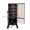 Masterbuilt MB26050412 30 in. Dual Fuel Propane Gas and Charcoal Smoker in Black