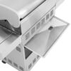 Monument Grills 24367 4-Burner Propane Gas Grill in Stainless with LED Controls, Side and Side Sear Burners