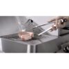 Monument Grills 35633 4-Burner Propane Gas Grill in Stainless with Clear View Lid, LED Controls, Side and Sear Burners