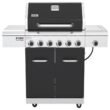 Nexgrill 730-0896GH Deluxe 6-Burner Natural Gas Grill in Black with Ceramic Searing Side Burner and Gourmet Plus Cooking System