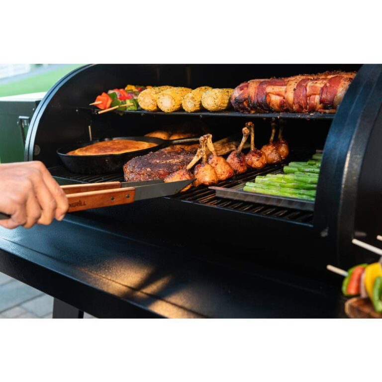 Nexgrill 910-05003 Oakford 1000 Wifi Pellet Grill Smoker in Black ...