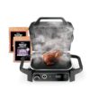 NINJA OG701 Woodfire Outdoor Grill & Smoker, 7-in-1 Master Grill, BBQ Smoker and Air Fryer in Gray