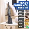 RUVIO 8558 Pro 11.1-Volt Bagless Cordless HEPA Filter Multisurface Gray Handheld Vacuum