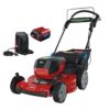 Toro 21468 Recycler 22 in. SmartStow 60-Volt Max Lithium-Ion Cordless Battery Walk Behind Mower, 7.5 Ah Battery/Charger Included