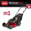 Toro 21321 21 in. Recycler Briggs and Stratton 140cc Self-Propelled Gas RWD Walk Behind Lawn Mower with Bagger