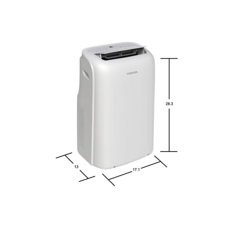 Toshiba RACPD0812CRRU 8,000 BTU (6,000 BTU DOE) 115Volt Portable Air