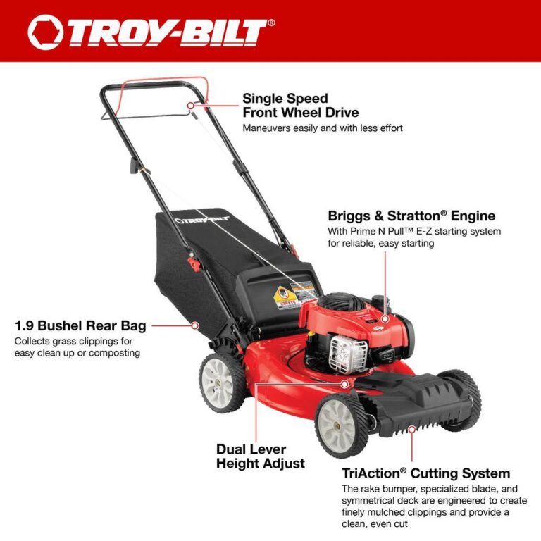 TroyBilt TB200 21in. 140cc Briggs & Stratton Self Propelled Gas Lawn