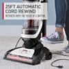 HOOVER UH71320-WH21000 WindTunnel Bagless Pet Upright Vacuum Cleaner with Automatic Cord Rewind and Steam Complete Pet Steam Mop