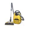 Vapamore MR-500 Vento Bagged Corded HEPA Filter Multisurface Cleaning Canister Vacuum - Yellow