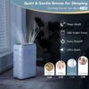 Costway ES10105US-WH 60-Pint Dehumidifier for Home and Basements 4000 Sq.ft. w/3-Color Digital Display