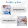 Costway ES10106US-WH 100-Pint Dehumidifier for Home & Basements w/Smart App& Alexa Control