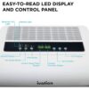 Ivation IVADH50PWP2 50 Pint Energy Star Dehumidifier with Pump and Hose Connector Ivation IVADH50PWP2 50 Pint Energy Star Dehumidifier with Pump and Hose Connector