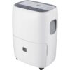 Whirlpool WHAD201CW 20-Pint Portable Dehumidifier with 24-Hour Timer, Auto Shut-Off, Easy-Clean Filter, Auto-Restart and Wheels