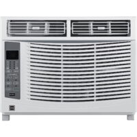 RCA 6,000 BTU 115V Window Air Conditioner with Remote Control | Digital Display, Electronic Controls | 24H-Timer | Cooling for Living Room, Bedroom, Small/Medium Areas up to 250 Sq.Ft | RACE6011