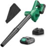 KIMO Cordless Leaf Blower - 20V Leaf Vacuum 150CFM Lightweight Jobsite Electric Blower