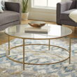 Better Homes & Gardens Nola Coffee Table, Gold Finish
