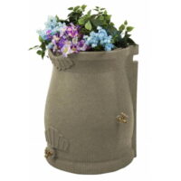 Good Ideas Rain Wizard Urn 50 Gallon Rain Barrel - Sandstone