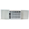 Whirlpool 5,000 BTU 115-Volt Window-Mounted Air Conditioner | AC for Rooms up to 150 Sq.Ft. | Mechanical Controls | Dehumidifer | Washable Filter | Auto-Restart | WHAW050DW