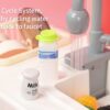 Kitchen Set for Kids 49 Pcs Pretend Play Cook, Sink, Light, Cutting Food, Steam, Water Features, by VALESSATI Kitchen Set for Kids 49 Pcs Pretend Play Cook, Sink, Light, Cutting Food, Steam, Water Features, by VALESSATI