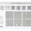 Danby DAC050MB1WDB, 5,000 BTU, Window Air Conditioner, Easy to Use Mechanical Rotary Controls, Ideal For Rooms Up To 150 Square Feet.