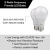 Genie - Chain 550 Essentials - 1/2 HPc Durable Chain Garage Door Opener - Plus LED Light Bulbs