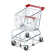 Melissa & Doug Toy Shopping Cart With Sturdy Metal Frame
