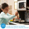 Melissa & Doug Wooden Chef’s Pretend Play Toy Kitchen With “Ice” Cube Dispenser – Charcoal