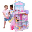 KidKraft Candy Castle Wooden Dollhouse with Elevator, 28 Accessories