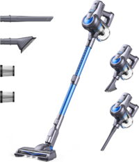 Greenote GSC50 Household Cordless Vacuum Cleaner，23000PA Stick Vacuum,4 in 1 Handheld Lightweight Cleaner,Mother's Day Gift