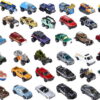 Matchbox Set of 50 Die-Cast Toy Cars or Trucks in 1:64 Scale (Styles May Vary)