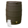Good Ideas Rain Wizard 50-Gallon Rain Barrel with Diverter Kit - Oak
