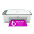 HP DeskJet 2742e Wireless Color All-in-One Inkjet Printer (Green Matcha) with 6 months Instant Ink Included with HP+