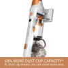 Kenmore DS4030 Lightweight Cordless Stick Vacuum Cleaner, Orange, 5.22lbs