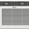 Midea 6,000 BTU 115V Window Air Conditioner with Comfort Sense Remote, White, MAW06R1WWT