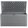 Rubbermaid Easy Install Outdoor Deck Box, Gray, Extra-Large