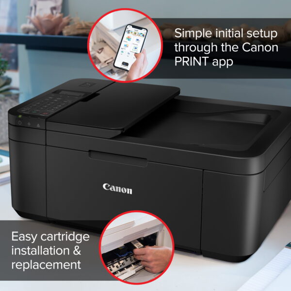 Canon PIXMA TR4722 AllinOne Wireless InkJet Printer with ADF, Mobile