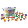 Learning Resources New Sprouts Classroom Play Food Set, 100 Pieces