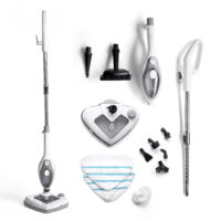 Steam and Go - 8-in-1 Steam Cleaner for Floors, Garments, & Upholstery, 2-Tank Refilling System