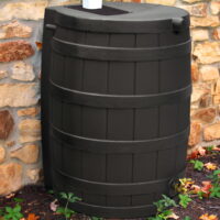 Good Ideas Rain Wizard 40 Gal. Rain Barrel - Black