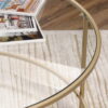 Better Homes & Gardens Nola Coffee Table, Gold Finish